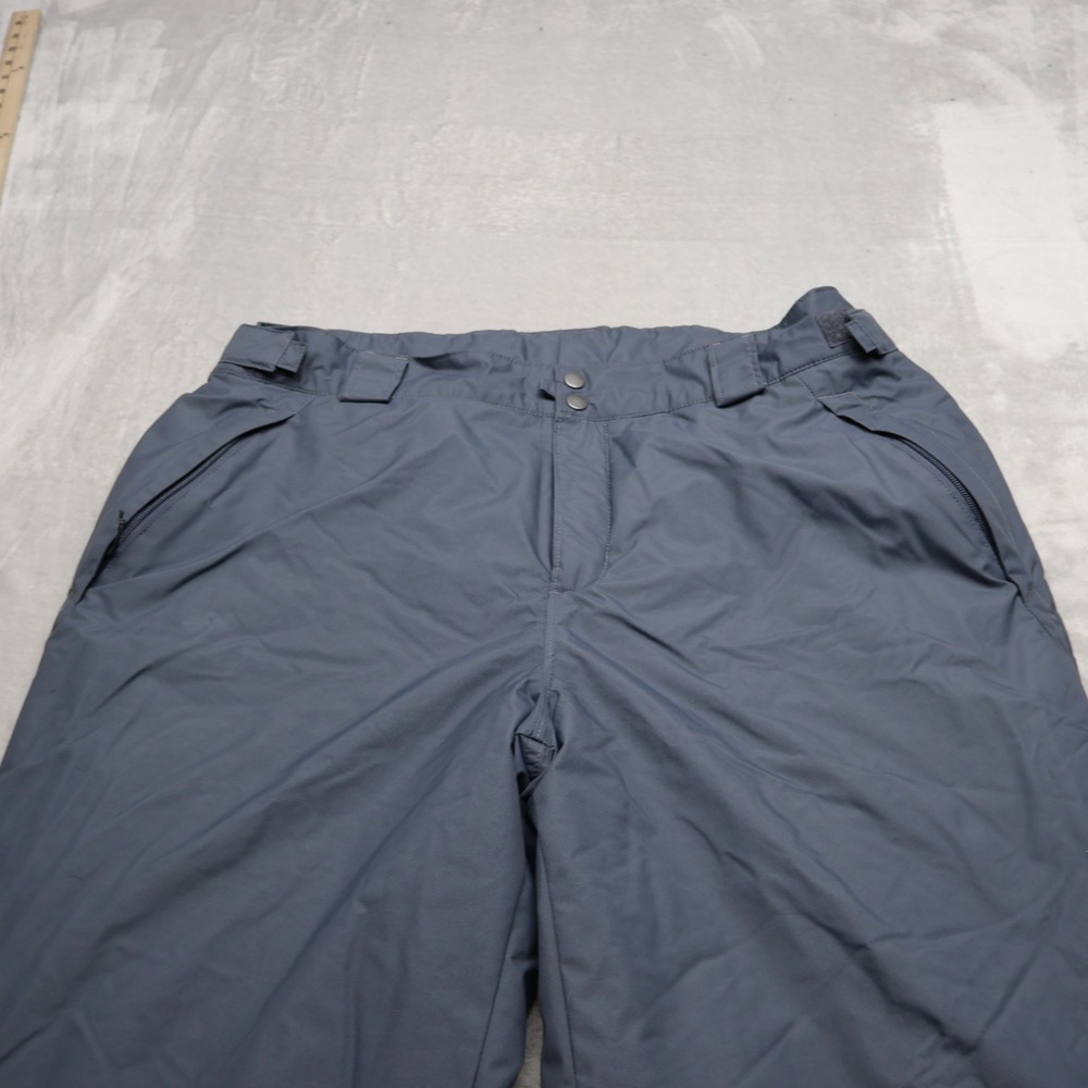 Columbia Snow Pants Mens XL Gray Arctic Trip Omni-Heat Waterproof Ski Winter - Picture 5 of 14